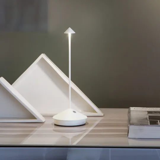 LED Table Lamp - TranquilGlow-White-State of Style