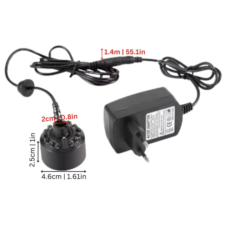 LED Ultrasonic Nebuliser - MysticMist-State of Style