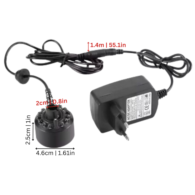 LED Ultrasonic Nebuliser - MysticMist-State of Style