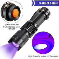 LED UV FLASHLIGHT - ULTRAVIOLET INSPECTION LAMP FOR PET URINE SPOTS AND STAIN DETECTION-State of Style