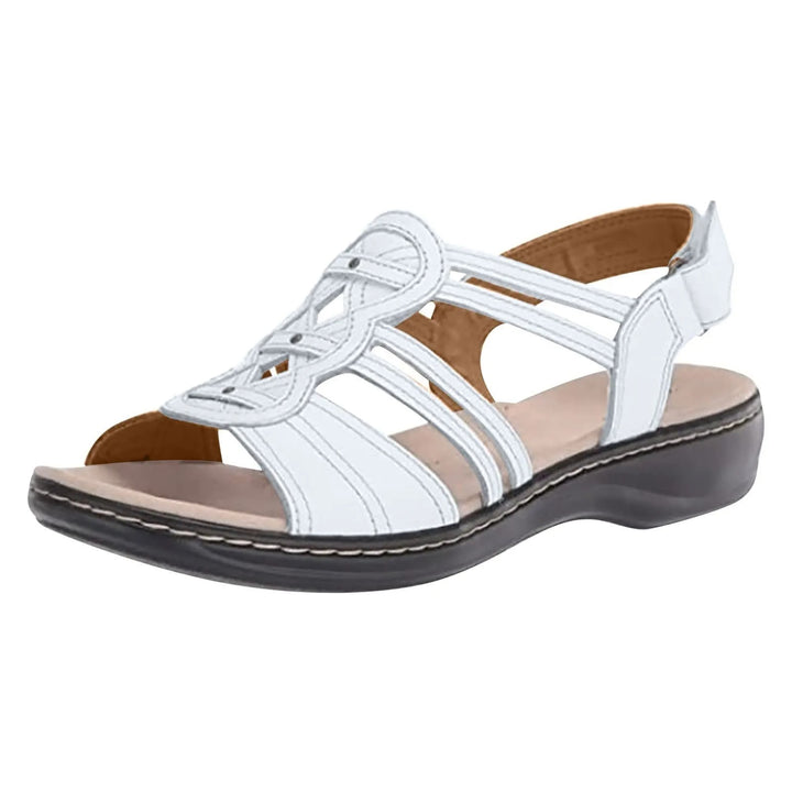 Lena - Orthopedische rode sandalen-Rood-35-State of Style