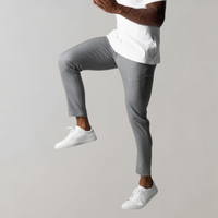 Levi - Casual Chino Trousers for Men-Black-28-State of Style