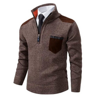 Liam Casual Men's Jumper-Brown-XS-State of Style