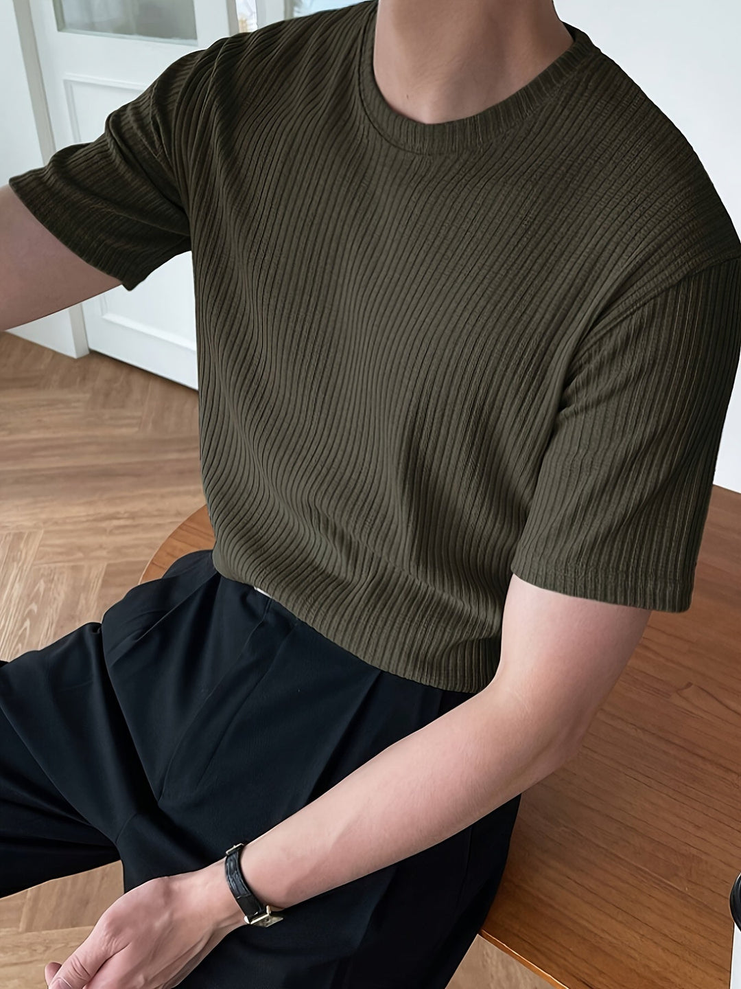 Light Green Men's T-shirt - Milan-S-State of Style