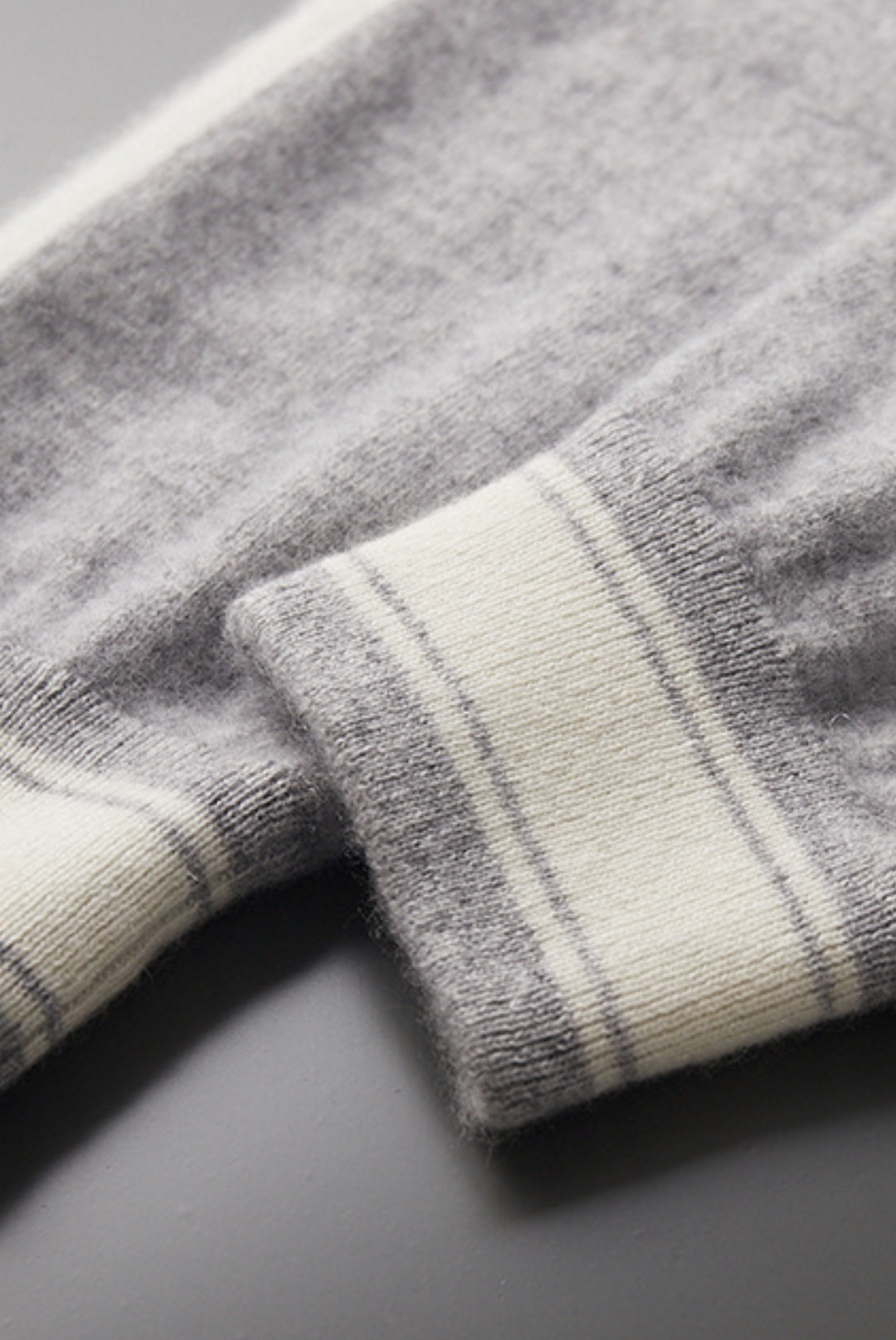 Light Grey Cashmere Merino Wool Set – Romano-S-State of Style