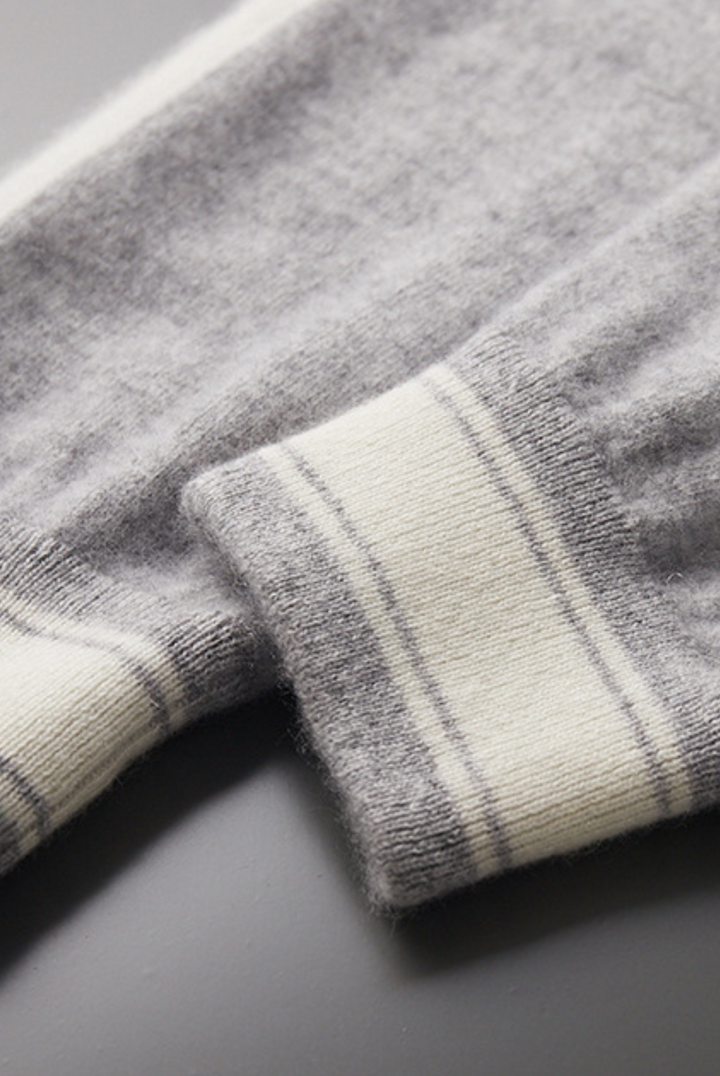 Light Grey Cashmere Merino Wool Set – Romano-S-State of Style