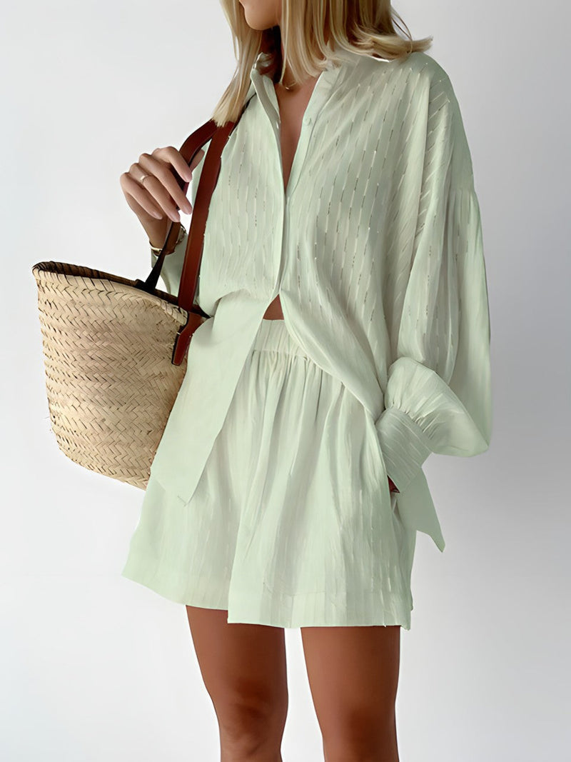 Light Ladies' Summer Set – Juna-Green-S-State of Style