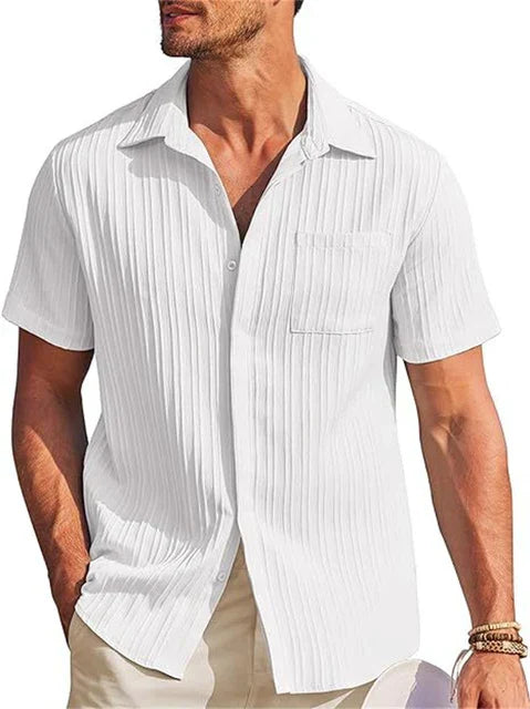 Light Linen Shirt for Men – Breathable & Relaxed Fit – Jonas-Black-S-State of Style