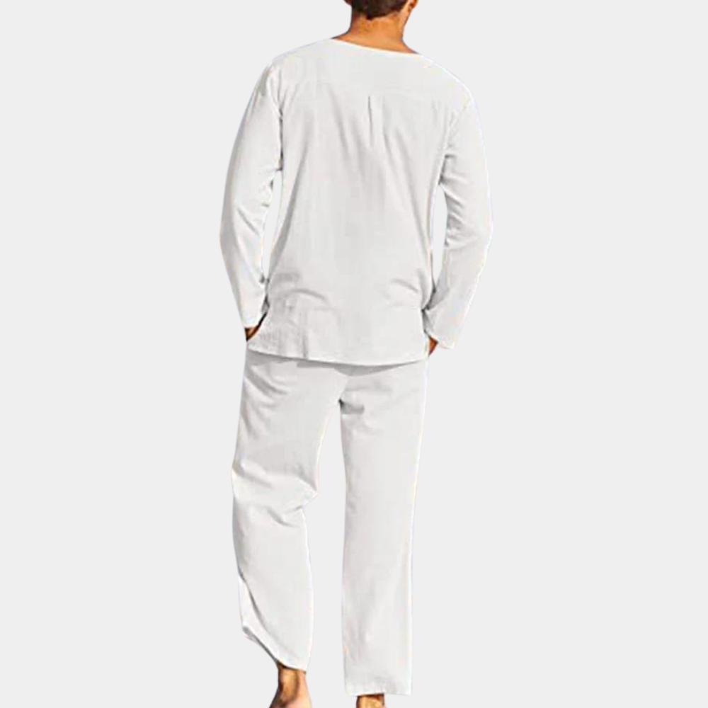 Light Men's Set 2-Piece – Bastien-White-S-State of Style