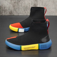 Light men's sneakers in sock style – Maverick-6-State of Style