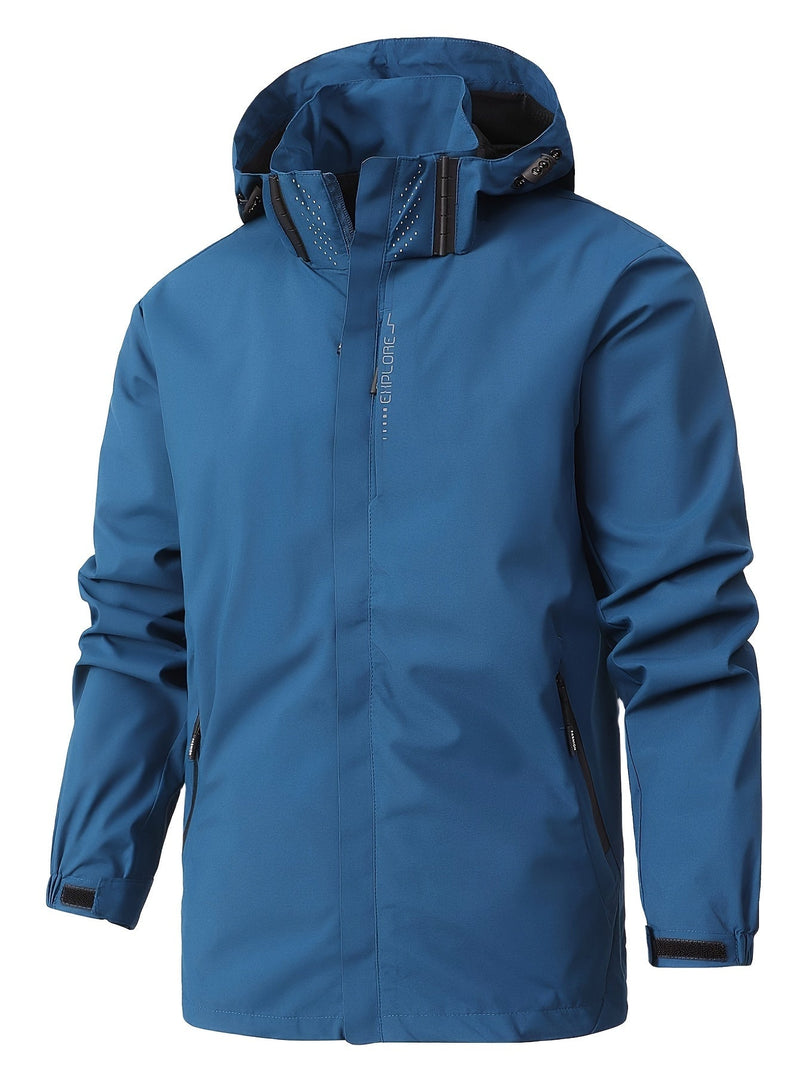 Light Softshell Men’s Jacket – Magnus-Dark blue-S-State of Style