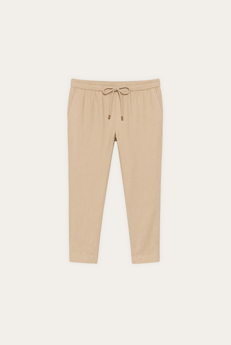 Light & Stylish Linen Trousers with a Slim Fit for Men - Fabio-XS-State of Style