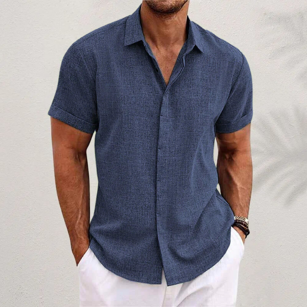 Light Summer Shirt for Men – Lark-Blue-XS-State of Style