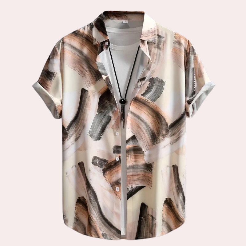 Light Summer Shirt for Men - Matteo-S-State of Style