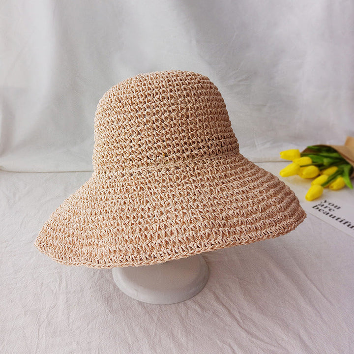 Lightly falling retro flat summer hat – Emma-D-State of Style