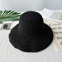Lightly falling retro flat summer hat – Emma-G-State of Style