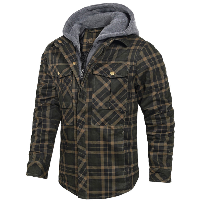 Lightweight Autumn Jacket for Men - Vertex-Dark Orange-S-State of Style