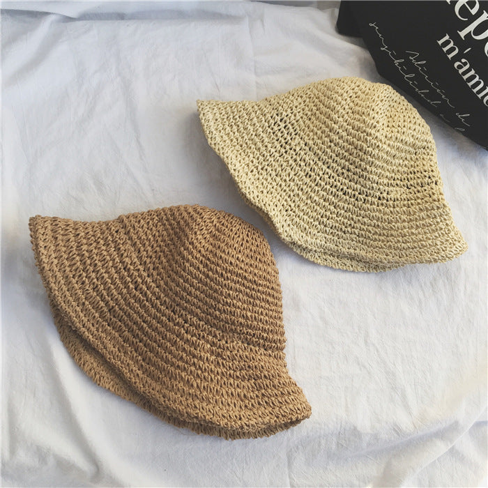 Lightweight, holiday-friendly summer beach hat for women – Debbie-Khaki-State of Style
