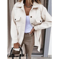 Lightweight Long Wool Summer Coat - Isabella-White-XS-State of Style