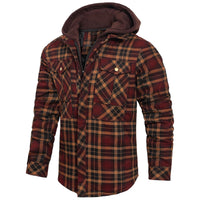 Lightweight Men's Autumn Jacket - Vertex-Dark Orange-S-State of Style