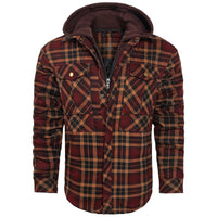 Lightweight Men's Autumn Jacket - Vertex-Dark Orange-S-State of Style