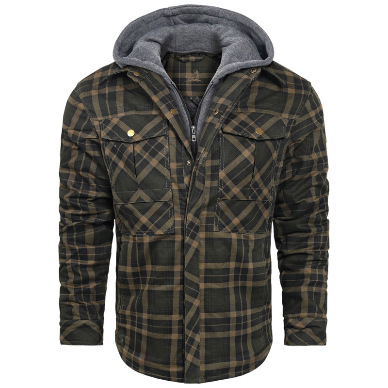 Lightweight Men's Autumn Jacket - Vertex-Dark Orange-S-State of Style