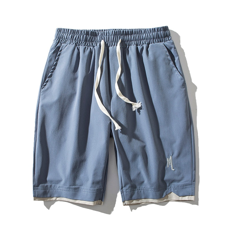 Lightweight Men's Shorts with Pockets – Dante-Blue-S-State of Style