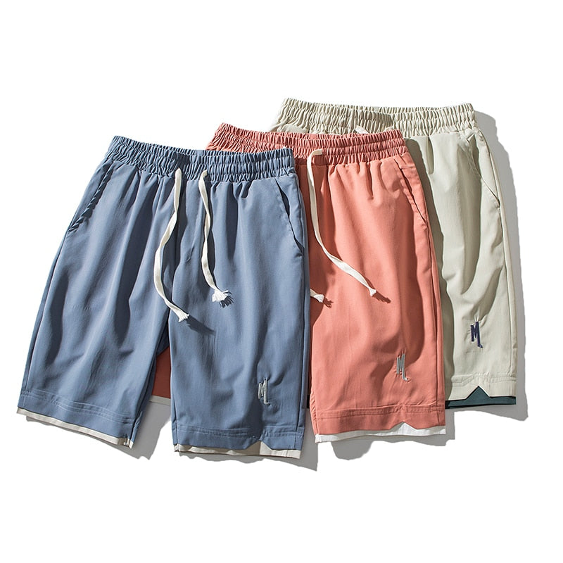 Lightweight Men's Shorts with Pockets – Dante-Blue-S-State of Style