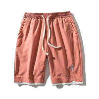 Lightweight Men's Shorts with Pockets – Dante-Red Orange-S-State of Style