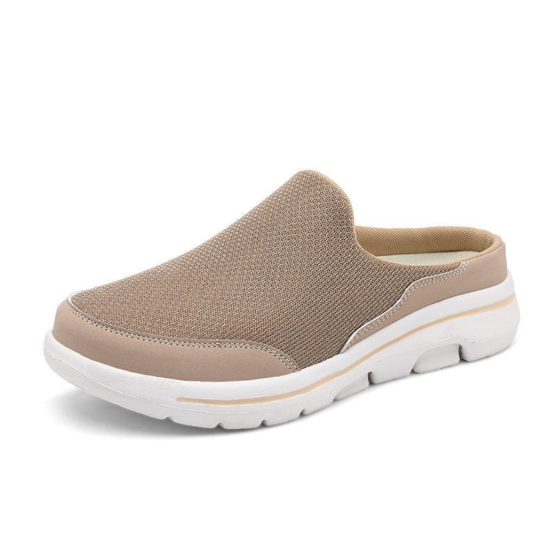 Lightweight Men's Slip-On Slippers with Comfortable Footbed - Lucas-Black-3.0-State of Style