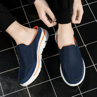 Lightweight Men's Slip-On Slippers with Comfortable Footbed - Lucas-Black-3.0-State of Style