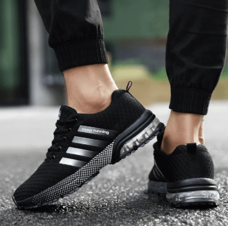 Lightweight Orthopaedic Sneakers - AeroFlex-Blue-3.5-State of Style
