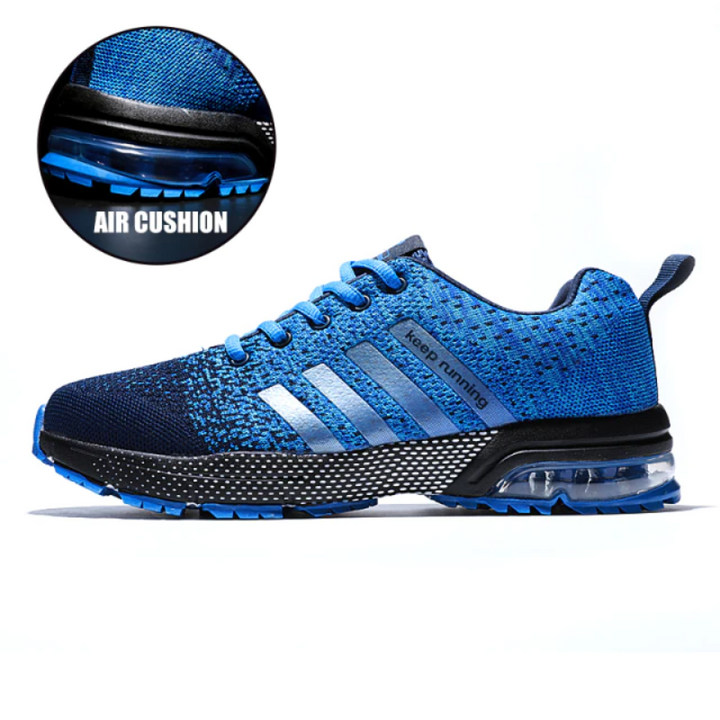 Lightweight Orthopedic Sneakers - AeroFlex-Blue-5-State of Style