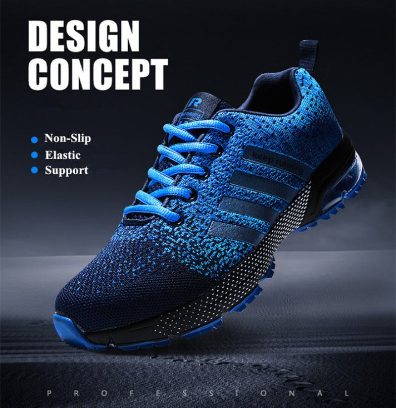 Lightweight Orthopedic Sneakers - AeroFlex-Blue-5-State of Style