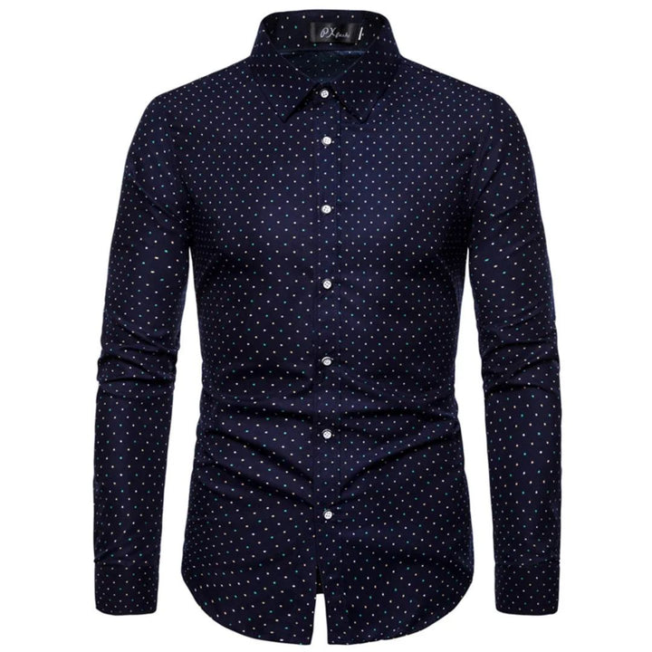 Lightweight Summer Shirt Roberto – Casual Long-Sleeve Design-M-State of Style