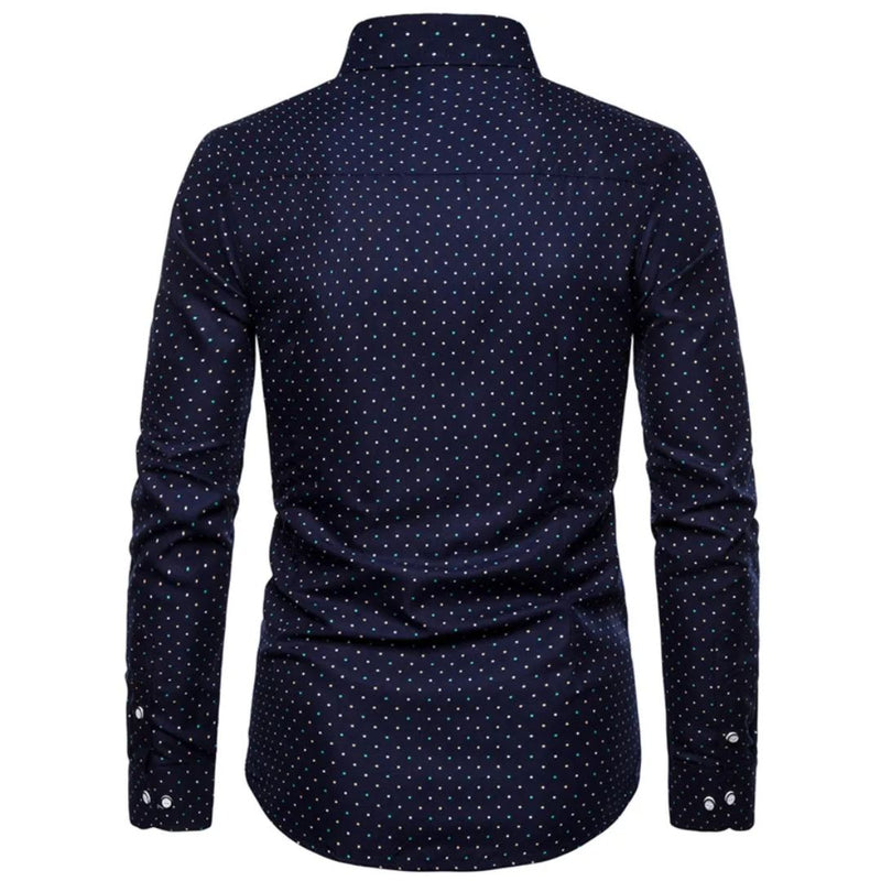 Lightweight Summer Shirt Roberto – Casual Long-Sleeve Design-M-State of Style