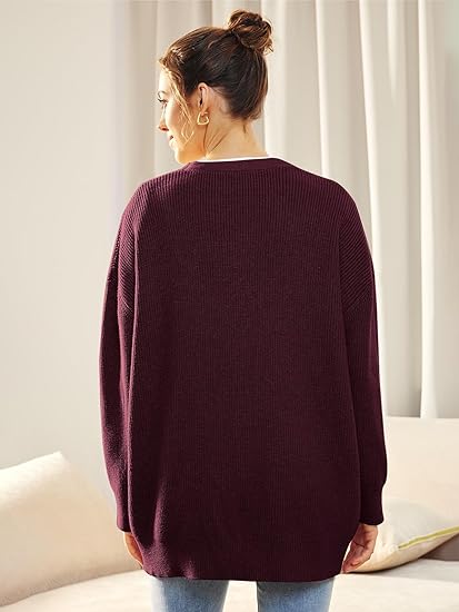 Lightweight V-neck Vest with Button Closure - Lana-Red-State of Style
