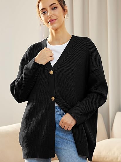 Lightweight V-neck Vest with Button Closure - Lana-Red-State of Style