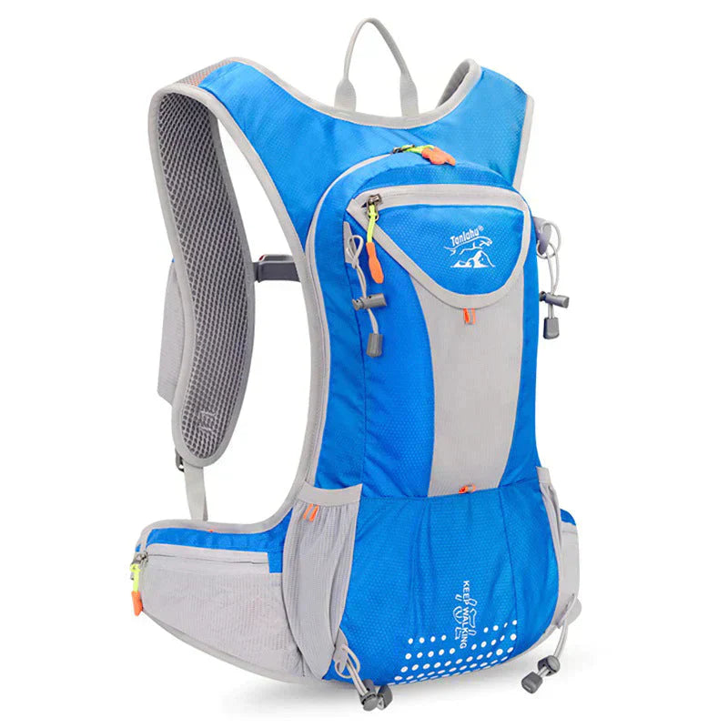 Lightweight, Waterproof & Built-in Hydration Bladder – AquaPack-Blue-State of Style