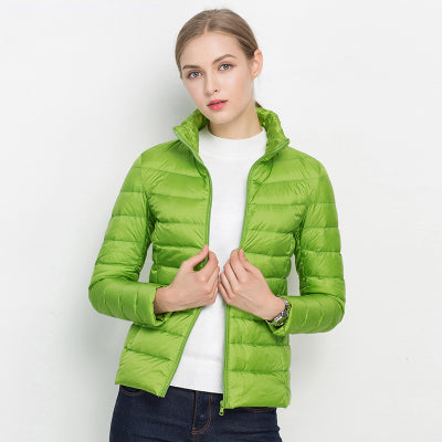 Lightweight Waterproof Down Jacket - Urban Shield-Apple Green-S-State of Style
