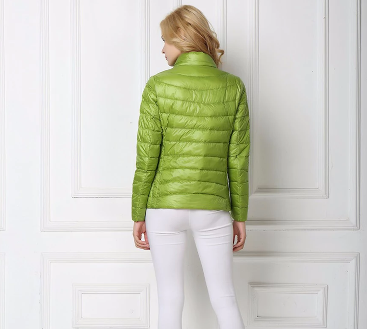 Lightweight Waterproof Down Jacket - Urban Shield-Beige-S-State of Style