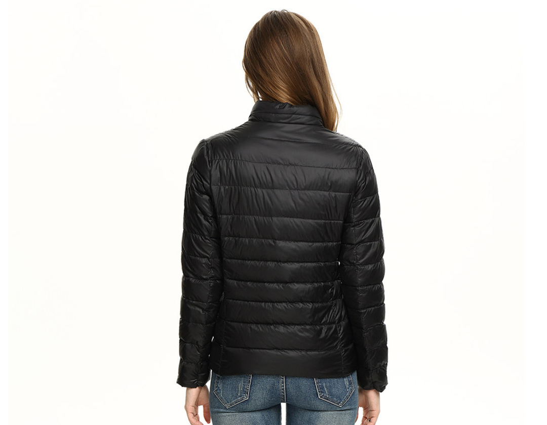 Lightweight Waterproof Down Jacket - Urban Shield-Beige-S-State of Style