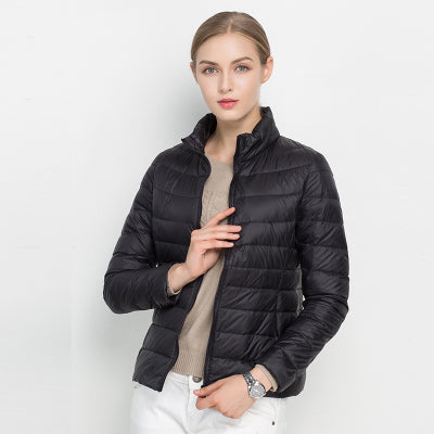 Lightweight Waterproof Down Jacket - Urban Shield-Black-S-State of Style