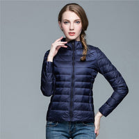 Lightweight Waterproof Down Jacket - Urban Shield-Marine Blue-S-State of Style