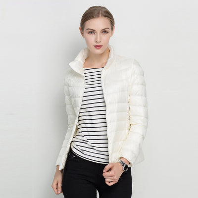 Lightweight Waterproof Down Jacket - Urban Shield-White-S-State of Style