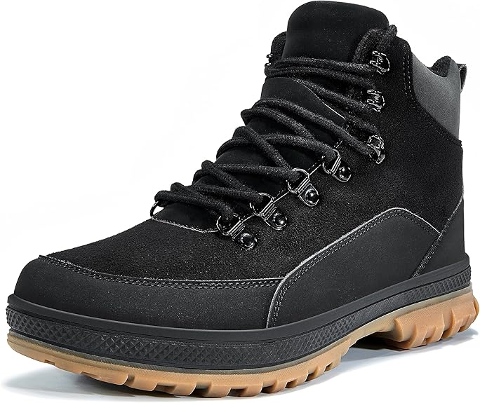 Lightweight Waterproof Men's Hiking Shoes - Mark-Black-7-State of Style
