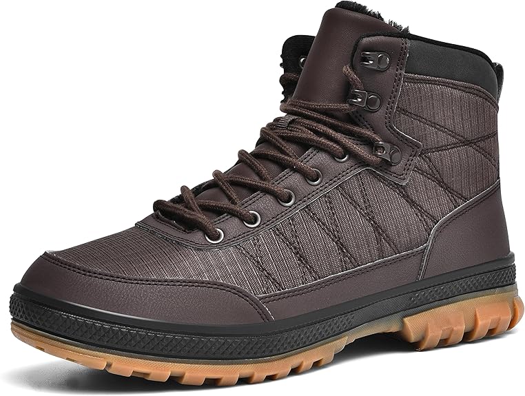 Lightweight Waterproof Men's Hiking Shoes - Mark-Dark Brown-7-State of Style
