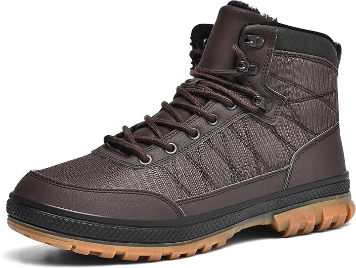 Lightweight Waterproof Men's Hiking Shoes - Mark-Dark Brown-7-State of Style