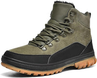 Lightweight Waterproof Men's Walking Shoes - Mark-Green/Black-6.5-State of Style