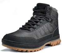 Lightweight Waterproof Men's Walking Shoes - Mark-Grey/Black-6.5-State of Style